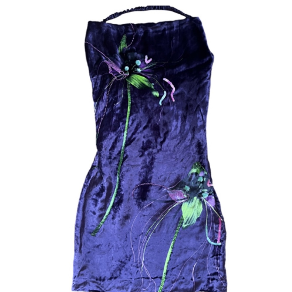 Vintage Versus velvet dress
